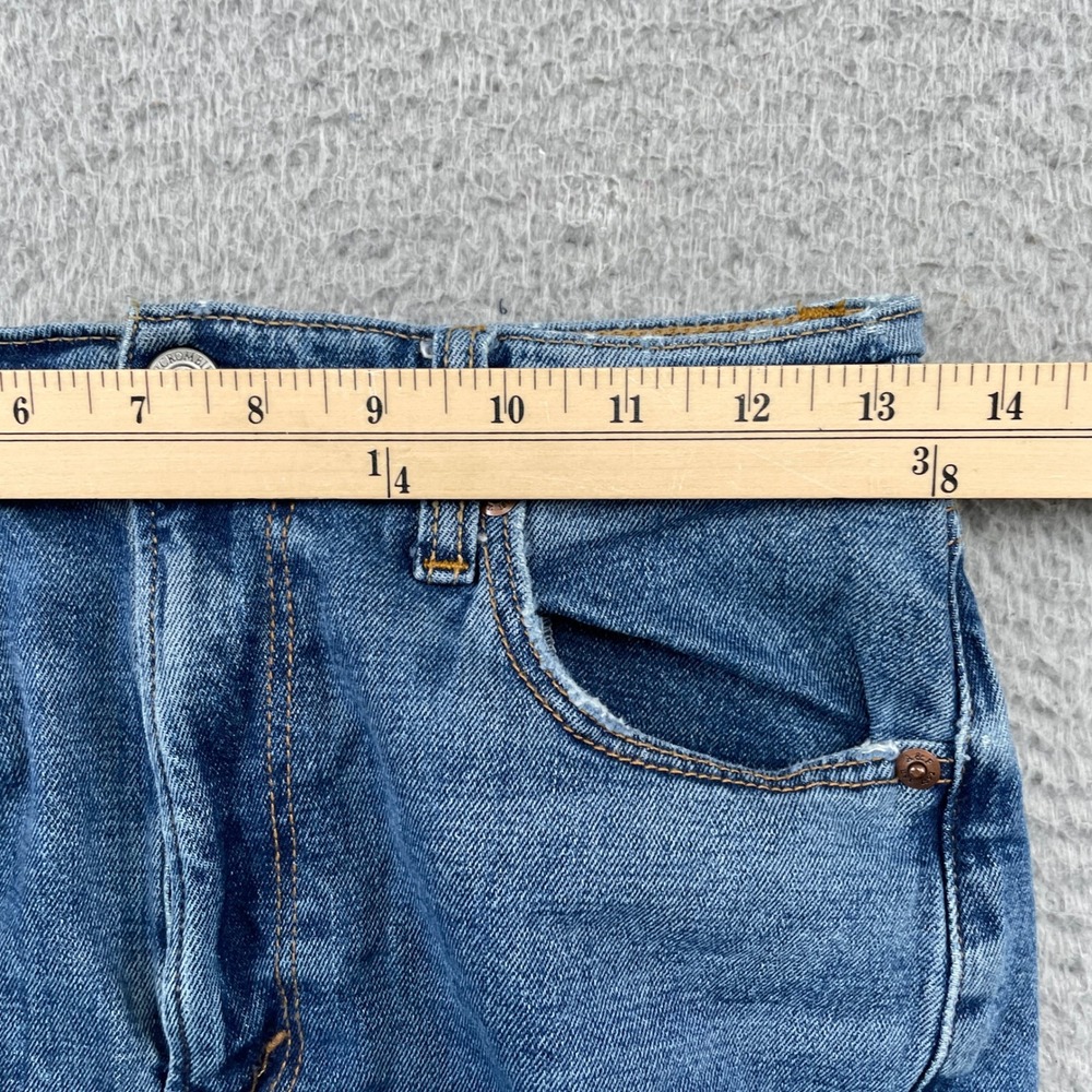 Abercrombie & Fitch Jeans Womens 27/4R Ankle Straight Ultra High Rise Distressed - Picture 7 of 9
